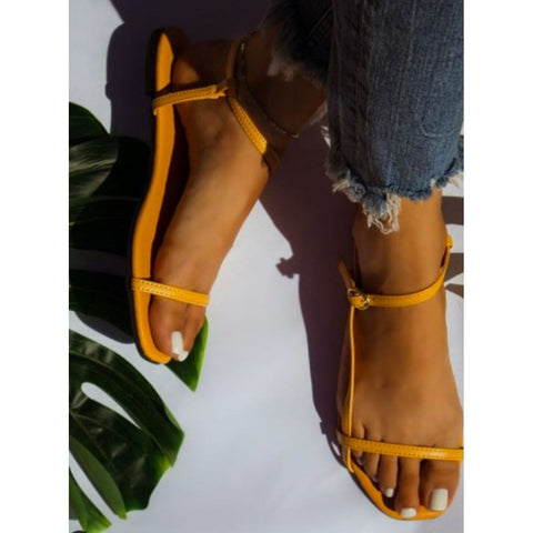 Saffron sandal